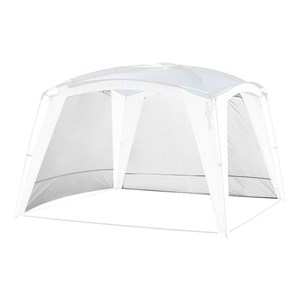 BRUNNER side wall set for Medusa 3m pavilion, white