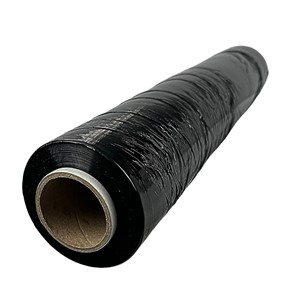BSTech Stretch film black 23mic 1.5 /1.2