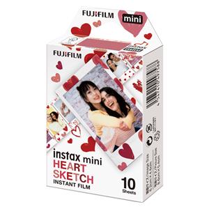 Fujifilm instax mini Film Heart Sketch 2