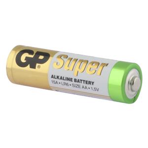 1x80 GP Super Alkaline AA Mignon Batteries Blister 03015AS80 2