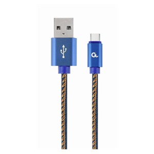Cablexpert CC-USB2J-AMCM-1M-BL USB cable USB 2.0 USB A USB C Blue