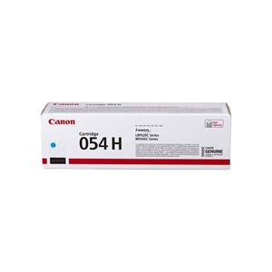Canon 054 H High Yield Toner Cartridge, Cyan