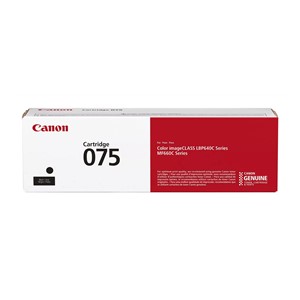 Canon 075 toner cartridge 1 pc(s) Original Black