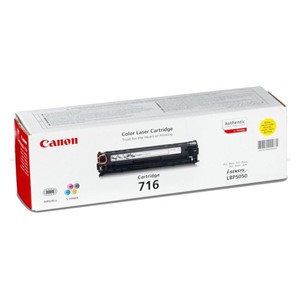 Canon 716 Y toner cartridge 1 pc(s) Original Yellow