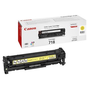 Canon CRG-718 Y toner cartridge 1 pc(s) Original Yellow