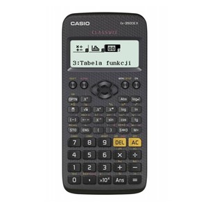 CASIO CALCULATOR SCIENTIFIC FX-350CEX 379 FUNCTIONS, 77X166MM, BLACK