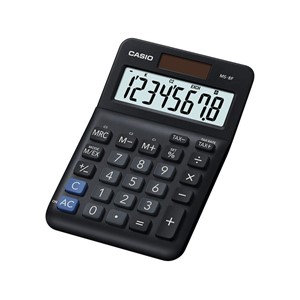 Casio MS-8F black office calculator