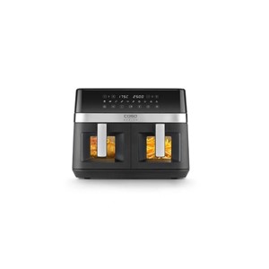 CASO AirFry Duo Chef hot air fryer in combination with 2 in 1 2200W oven