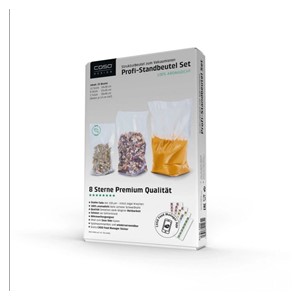 CASO Profi set of vacuum bags 20 × 30 cm, 25 × 35 cm, 30 × 40 cm