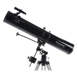 Celestron PowerSeeker 114EQ Refractor 45x Black