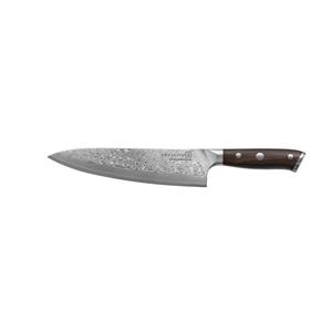 Chef Kohersen Elegance Ebony Wood Chef's knife Damascus steel 21.6 cm