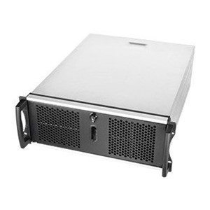 Chenbro RM41300 network equipment chassis 4U Black, Silver