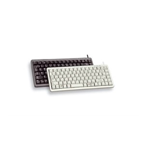 CHERRY Compact , Combo (USB + PS /2), DE keyboard Office USB + PS /2 QWERTY Black