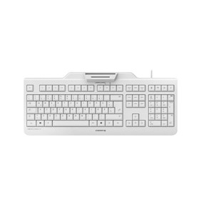 CHERRY SECURE BOARD 1.0 keyboard Office USB QWERTZ German Grey