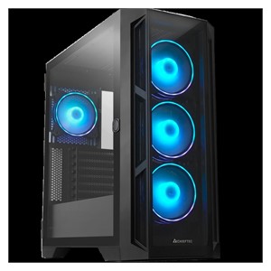 Chieftec APEX USB3.2 Gen2 ATX A-RGB case, black