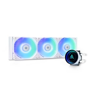Chieftec CLC-360-RGB-W computer cooling system Computer case All-in-one liquid cooler 12 cm White
