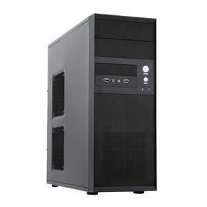 Chieftec CQ-01B-U3-OP computer case Midi-Tower Black