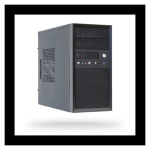 Chieftec CT-01B-350GPB 350W USB3 mATX case with power supply