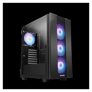Chieftec GS-02B-OP HUNTER 2 A-RGB USB Type-C ATX case, black