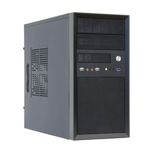 Chieftec Mesh MidiTower LCX-01SLSLB Silver 400 W