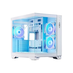 Chieftec VISIO USB3.2 Gen2 ATX A-RGB case, white