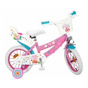 Children's bicycle 14 Peppa Pig pink 1495 TOIMSA