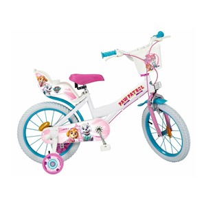 CHILDREN'S BICYCLE 16 TOIMSA TOI1681 PAW PATROL WHITE