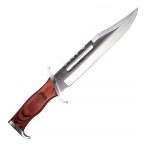 Cinema Classic CC-H3 Rambo III knife with leather sheath, 425 mm