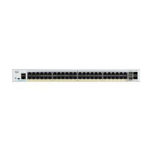 Cisco Catalyst 1000-48P-4X-L Network Switch, 48 Gigabit Ethernet (GbE) PoE+ Ports, 370W PoE Budget, four 10 G SFP+ Uplink Ports, Enhanced Limited Lifetime Warranty (C1000-48P-4X-L) 3