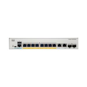 Cisco Catalyst 1000-8P-E-2G-L Network Switch, 8 Gigabit Ethernet (GbE) PoE+ Ports, 670W PoE Budget, two 1 G SFP/RJ-45 Combo Ports, Fanless Operation, Enhanced Limited Lifetime Warranty (C1000-8P-E-2G-L) 3