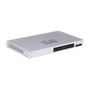 Cisco CBS220-24P-4G Managed L2 Gigabit Ethernet (10/100/1000) Power over Ethernet (PoE) 1U White 4