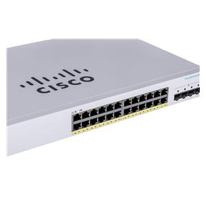 Cisco CBS220-24P-4G Managed L2 Gigabit Ethernet (10/100/1000) Power over Ethernet (PoE) 1U White 6