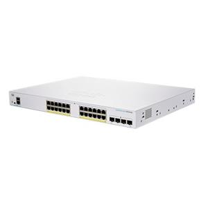 Cisco CBS350-24P-4G-EU network switch Managed L2/L3 Gigabit Ethernet (10/100/1000) Silver