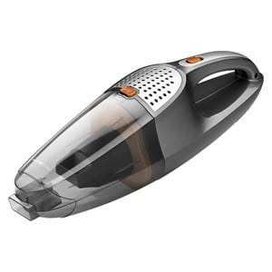 Clatronic AKS 832 handheld vacuum Black, Stainless steel, Transparent Bagless