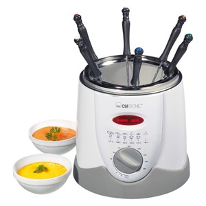 Clatronic FFR 2916 Single 1 L Stand-alone 900 W Deep fryer Grey, White