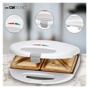 Clatronic ST 3477 sandwich maker 750 W White 4