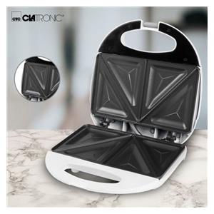 Clatronic ST 3477 sandwich maker 750 W White 5