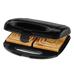 Clatronic ST 3814 sandwich maker 820 W Black
