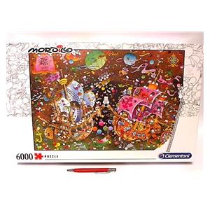 Clementoni Puzzle 6000el Mordillo. The Kiss 1632 36527