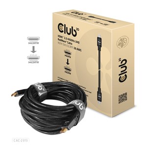 CLUB3D HDMI 2.0 4K60Hz RedMere cable 10m /32.8ft