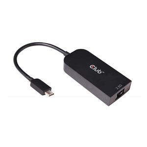 CLUB3D USB 3.2 Gen1 Type C to RJ45 2.5Gbps Adapter