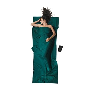 Cocoon TravelSheet Rectangular sleeping bag Polyester Green