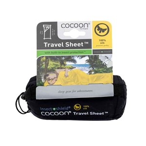 Cocoon TravelSheet Rectangular sleeping bag Silk Grey