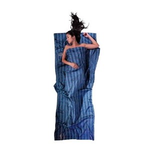 Cocoon TravelSheet Silk Sleeping Bag Liner, Checked Silk