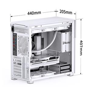 Computer Case JONSBO D41 MESH SCREEN White 4