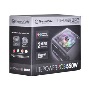 Computer power supply THERMALTAKE LITEPOWER RGB 550W, 24-pin 4