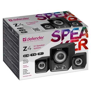 Computer speakers DEFENDER Z4 2.1 11W USB 4