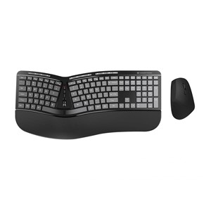 Conceptronic ERGO Wireless Ergonomic Keyboard & Mouse Kit, QWERTY EN (US)