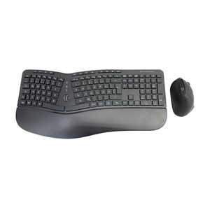 Conceptronic ORAZIO ERGO Wireless Ergonomic Keyboard & Mouse Kit, German layout