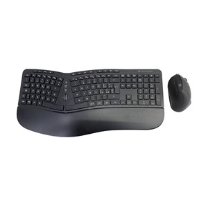 Conceptronic ORAZIO ERGO Wireless Ergonomic Keyboard & Mouse Kit, Italian layout